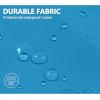 imageLittle Donkey Andy Mens Highperformance 3L Hard Shell Waterproof Rain Jacket Breathable Rain Gear for HikingTravellingC8bright Bluehigh Performance