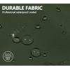 imageLittle Donkey Andy Mens Highperformance 3L Hard Shell Waterproof Rain Jacket Breathable Rain Gear for HikingTravellingC9deep Greenhigh Performance