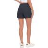 imageLittle Donkey Andy Womens 35 Inches Lightweight Stretch Quick Dry Shorts for Running Hiking GolfBlack Heather