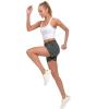 imageLittle Donkey Andy Womens 35 Inches Lightweight Stretch Quick Dry Shorts for Running Hiking GolfCarbon Heather
