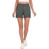 imageLittle Donkey Andy Womens 35 Inches Lightweight Stretch Quick Dry Shorts for Running Hiking GolfCarbon Heather