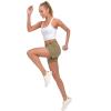 imageLittle Donkey Andy Womens 35 Inches Lightweight Stretch Quick Dry Shorts for Running Hiking GolfKhaki Heather