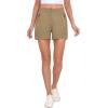 imageLittle Donkey Andy Womens 35 Inches Lightweight Stretch Quick Dry Shorts for Running Hiking GolfKhaki Heather