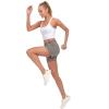 imageLittle Donkey Andy Womens 35 Inches Lightweight Stretch Quick Dry Shorts for Running Hiking GolfSteel Grey Heather