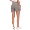 imageLittle Donkey Andy Womens 35 Inches Lightweight Stretch Quick Dry Shorts for Running Hiking GolfSteel Grey Heather