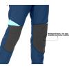 imageLittle Donkey Andy Womens Lightweight Quick Dry Hiking Pants Reinforced Knees UPF 50 for Mountain Climbing Camping4deep Blue