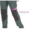 imageLittle Donkey Andy Womens Lightweight Quick Dry Hiking Pants Reinforced Knees UPF 50 for Mountain Climbing Camping7deep Gray