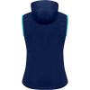imageLittle Donkey Andy Womens Lightweight Softshell Vest Windproof Sleeveless Jacket for Running Hiking TravelBlue With Hood