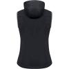 imageLittle Donkey Andy Womens Lightweight Softshell Vest Windproof Sleeveless Jacket for Running Hiking TravelDark Grey With Hood