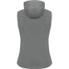 imageLittle Donkey Andy Womens Lightweight Softshell Vest Windproof Sleeveless Jacket for Running Hiking TravelGray With Hood