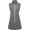imageLittle Donkey Andy Womens Lightweight Softshell Vest Windproof Sleeveless Jacket for Running Hiking TravelGreylong