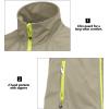 imageLittle Donkey Andy Womens Lightweight Softshell Vest Windproof Sleeveless Jacket for Running Hiking TravelKhaki