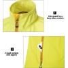 imageLittle Donkey Andy Womens Lightweight Softshell Vest Windproof Sleeveless Jacket for Running Hiking TravelLemon