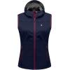 imageLittle Donkey Andy Womens Lightweight Softshell Vest Windproof Sleeveless Jacket for Running Hiking TravelNavy Blue With Hood