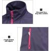 imageLittle Donkey Andy Womens Lightweight Softshell Vest Windproof Sleeveless Jacket for Running Hiking TravelPurple