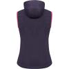 imageLittle Donkey Andy Womens Lightweight Softshell Vest Windproof Sleeveless Jacket for Running Hiking TravelPurple With Hood