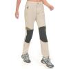 imageLittle Donkey Andy Womens Lightweight Quick Dry Hiking Pants Reinforced Knees UPF 50 for Mountain Climbing Camping5khaki