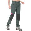 imageLittle Donkey Andy Womens Lightweight Quick Dry Hiking Pants Reinforced Knees UPF 50 for Mountain Climbing Camping7deep Gray