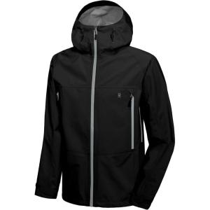 imageLittle Donkey Andy Mens Highperformance 3L Hard Shell Waterproof Rain Jacket Breathable Rain Gear for HikingTravellingC1blackhigh Performance