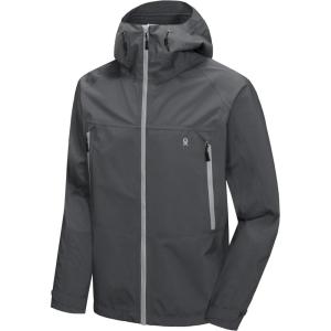 imageLittle Donkey Andy Mens Highperformance 3L Hard Shell Waterproof Rain Jacket Breathable Rain Gear for HikingTravellingC3greyhigh Performance