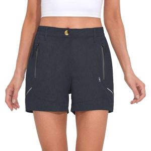 imageLittle Donkey Andy Womens 35 Inches Lightweight Stretch Quick Dry Shorts for Running Hiking GolfBlack Heather