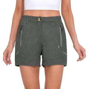 imageLittle Donkey Andy Womens 35 Inches Lightweight Stretch Quick Dry Shorts for Running Hiking GolfCarbon Heather