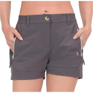 imageLittle Donkey Andy Womens 35 Inches Lightweight Stretch Quick Dry Shorts for Running Hiking GolfGrey