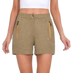 imageLittle Donkey Andy Womens 35 Inches Lightweight Stretch Quick Dry Shorts for Running Hiking GolfKhaki Heather
