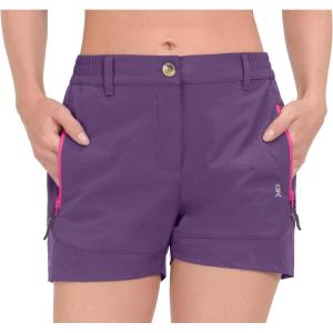 imageLittle Donkey Andy Womens 35 Inches Lightweight Stretch Quick Dry Shorts for Running Hiking GolfWood Violet