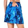 imageLittle Donkey Andy Womens Athletic Skort Skirts UPF 50 Quick Dry Golf Tennis Causal Skirt with Pockets12blue Floral