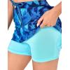 imageLittle Donkey Andy Womens Athletic Skort Skirts UPF 50 Quick Dry Golf Tennis Causal Skirt with Pockets12blue Floral