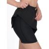 imageLittle Donkey Andy Womens Athletic Skort Skirts UPF 50 Quick Dry Golf Tennis Causal Skirt with Pockets1black