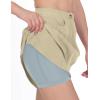 imageLittle Donkey Andy Womens Athletic Skort Skirts UPF 50 Quick Dry Golf Tennis Causal Skirt with Pockets3khaki