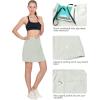 imageLittle Donkey Andy Womens Athletic Skort Skirts UPF 50 Quick Dry Golf Tennis Causal Skirt with Pockets6light Gray