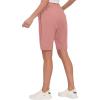 imageLittle Donkey Andy Womens Lightweight Breathable Hiking Shorts QuickDry Golf Shorts with Zipper Pockets AirHoles TechBurnt Coral Heather