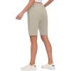 imageLittle Donkey Andy Womens Lightweight Breathable Hiking Shorts QuickDry Golf Shorts with Zipper Pockets AirHoles TechLight Khaki Heather
