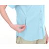 imageLittle Donkey Andy Womens Stretch Quick Dry UPF50 Short Sleeve Shirt for Hiking Travel Camping04 Blue