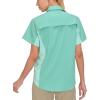 imageLittle Donkey Andy Womens Stretch Quick Dry UPF50 Short Sleeve Shirt for Hiking Travel CampingSeafoam