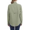 imageLittle Donkey Andy Womens UPF 50 UV Protection Shirt Long Sleeve Fishing Shirt Breathable and Fast DryAtea