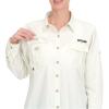 imageLittle Donkey Andy Womens UPF 50 UV Protection Shirt Long Sleeve Fishing Shirt Breathable and Fast DryBoff White