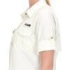 imageLittle Donkey Andy Womens UPF 50 UV Protection Shirt Long Sleeve Fishing Shirt Breathable and Fast DryBoff White