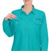 imageLittle Donkey Andy Womens UPF 50 UV Protection Shirt Long Sleeve Fishing Shirt Breathable and Fast DryBteal