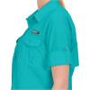 imageLittle Donkey Andy Womens UPF 50 UV Protection Shirt Long Sleeve Fishing Shirt Breathable and Fast DryBteal