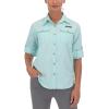 imageLittle Donkey Andy Womens UPF 50 UV Protection Shirt Long Sleeve Fishing Shirt Breathable and Fast DryClight Blue
