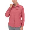 imageLittle Donkey Andy Womens UPF 50 UV Protection Shirt Long Sleeve Fishing Shirt Breathable and Fast DryCwatermelon