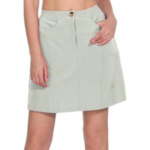 imageLittle Donkey Andy Womens Athletic Skort Skirts UPF 50 Quick Dry Golf Tennis Causal Skirt with Pockets6light Gray