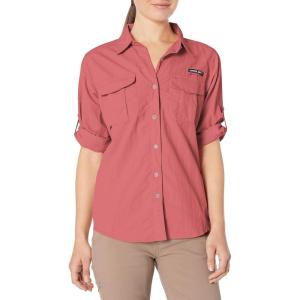 imageLittle Donkey Andy Womens UPF 50 UV Protection Shirt Long Sleeve Fishing Shirt Breathable and Fast DryBwatermelon