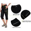 imageLittle Donkey Andy Womens Quick Dry 34 Pants Capri Shorts Lightweight Hiking Travel CasualA01 Black