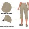 imageLittle Donkey Andy Womens Quick Dry 34 Pants Capri Shorts Lightweight Hiking Travel CasualA04 Khaki