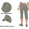 imageLittle Donkey Andy Womens Quick Dry 34 Pants Capri Shorts Lightweight Hiking Travel CasualA05 Sage